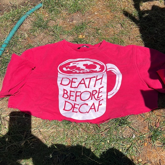 Cut up sweatshirt - Picture 2 of 3